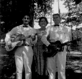 A picture of myself, my brother ... , and my mother.